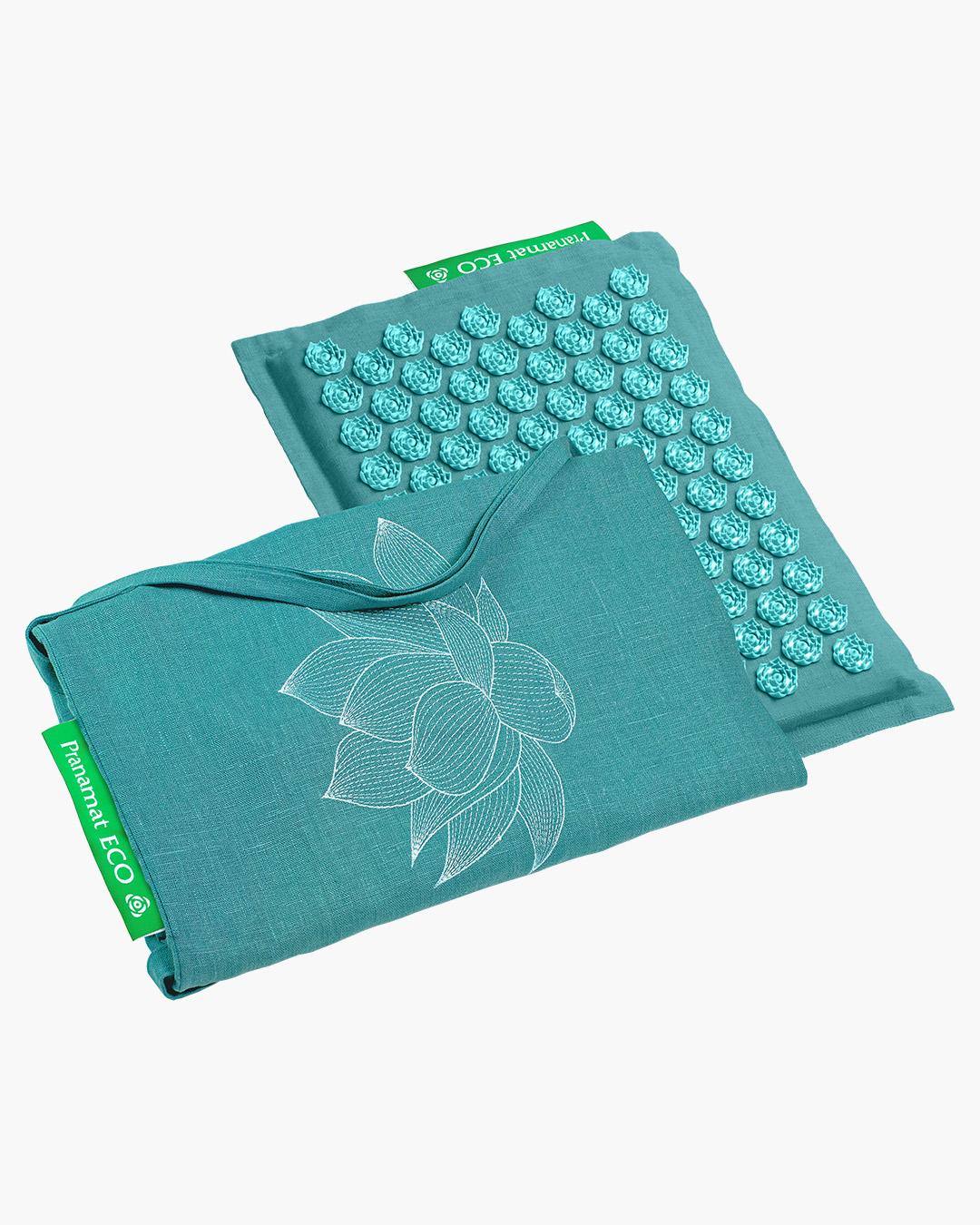 Pranamat Mini + Pranamat XL Tasche Türkis & Türkis