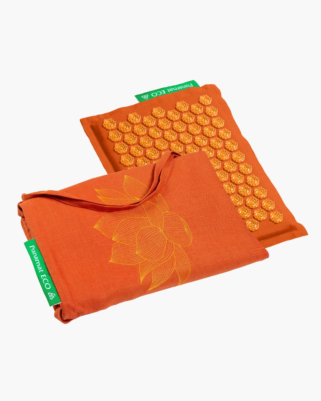 Pranamat Mini + Pranamat XL Tasche Orange & Orange