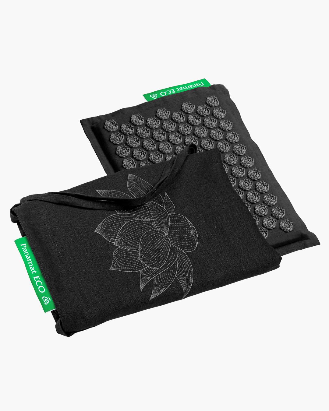 Pranamat Mini + Pranamat XL Tasche Schwarz