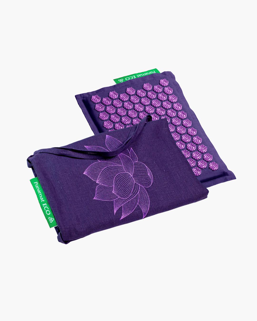 Pranamat Mini + Pranamat XL Tasche Violett & Violett