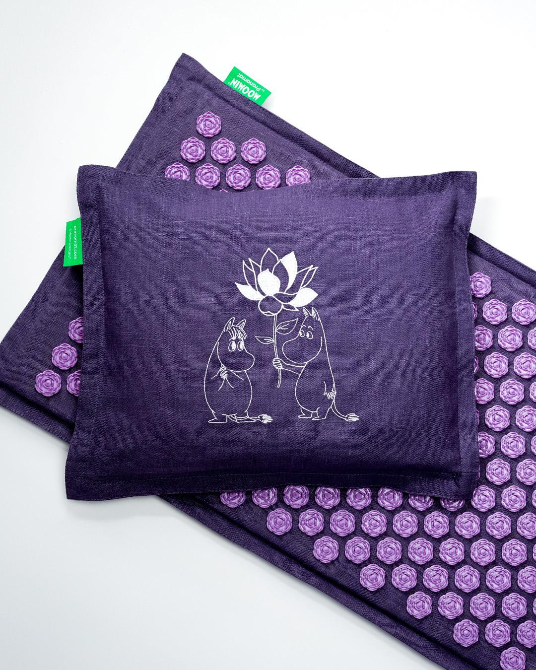 Pranamat + PranaPillow (Lavender/Lavender) Moomin Collection