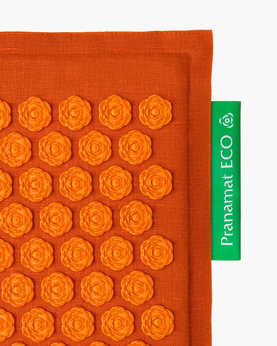 Pranamat ECO Set (Matte + Kissen + Mini + XL Tasche) Orange & Orange